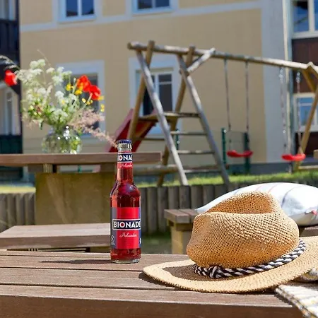 Ahlbecker Hoehe App Strandkorb Appartamento *